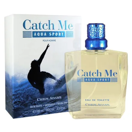 Chris Adams Catch Me Aqua Sport Pour Homme Eau Toilette 100ml