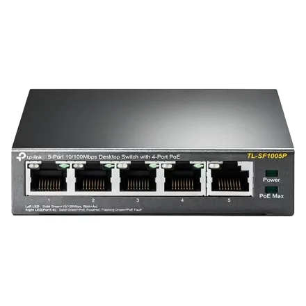 Hub Switch Tl 5 Portas 4POE
