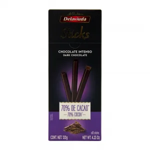 Palitos Chocolate Delaviuda Amargo 70 Cacao 120g