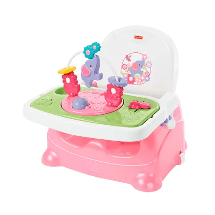 Silla De Actividades Portátil Fisher Price Pretty In Pink Elephant