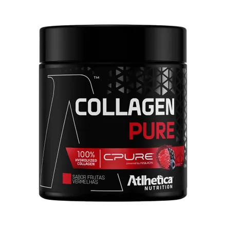 Suplemento Atlhetica Collagen Pure Frutos Rojos 210 Gr