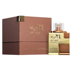 Perfume Lattafa 24 Carat Pure Unissex Eau Parfu