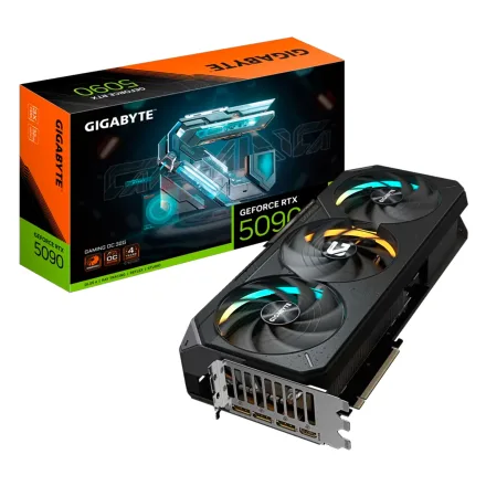 Placa Video Gigabyte Geforce Rtx 5090 Gaming Oc Gddr 7 Gv 32GD 32GB