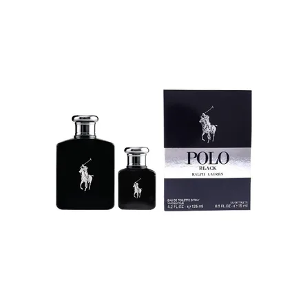 Ralph Lauren Polo Black Eau Toilette Plus 125ml 15ml