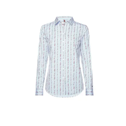 Camisa Tommy Hilfiger Feminina 0FC 00 32 Yd Mini St Scrbl