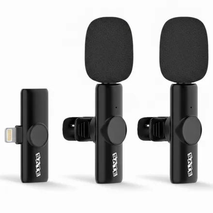 Microfono Inalambrico Satellite A-MK232 Lightning - Negro