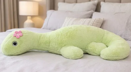 K.K TOYS ALMOHADA DINOSAURIO K61686 75CM VERDE CLARO