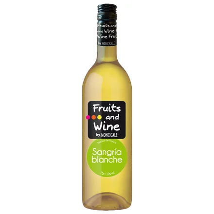 Vino Frances Blanco Fruits Wine Sangria Blanche 750ml