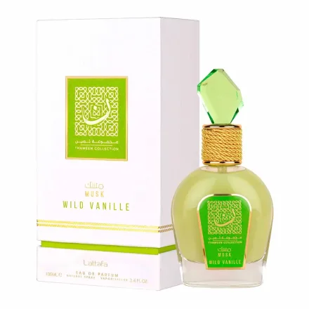 Perfume Lattafa Musk Wild Vanille Eau Parfum Unissex 100ml