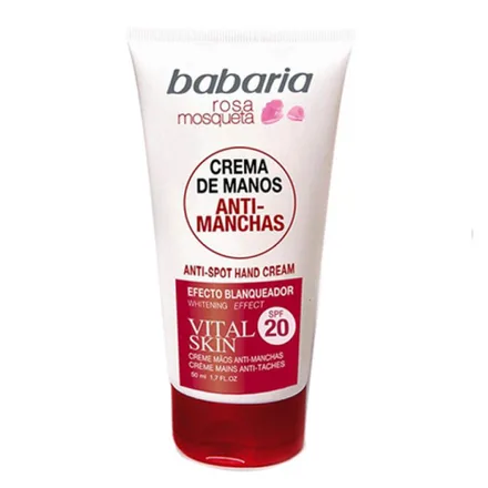 Cosmetico Babaria Crema Manos Antianchas Fps 20