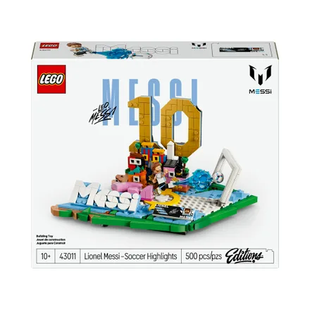 Juguete Construccion Lego Lionel Messi Soccer Highlights 500 Piezas