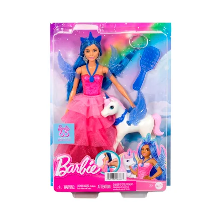 Muneca Mattel Barbie Of Magic Unicornio Hrr 16