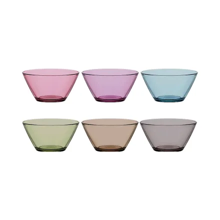 Set Cuencos Lav Coral Vega 6 Piezas 345ml