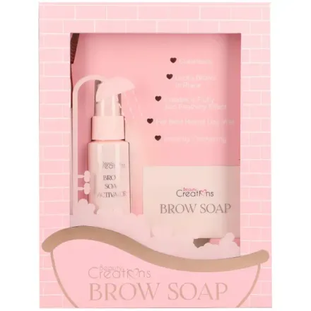 BEAUTY CREATIONS SET BROCHA BROW SOAP + ACTIVADOR SOAP