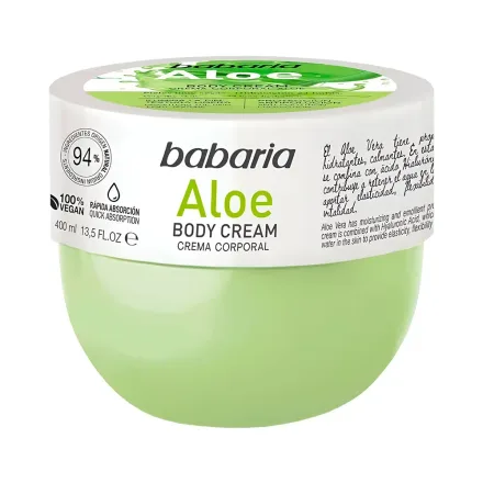 Crema Corporal Babaria Aloe 400ml