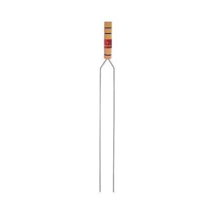 Espeto Doble De Acero Simple Grilazer Gaucho Grill 55 Cm