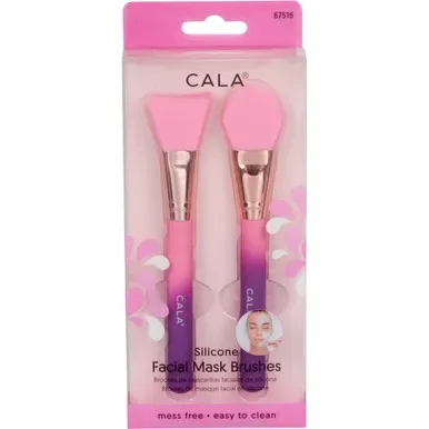 CALA PINCEL DE SILICONA PARA MASCARILLAS FACIALES ROSA/LILA 67516
