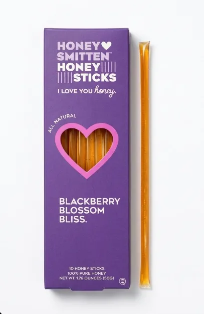 Honey Smitten Palitos Miel Blackberry Blossom Bliss 50g