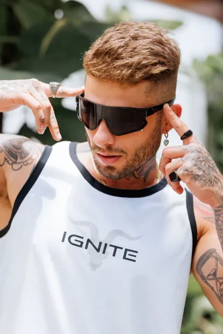 IGNITE REGATA LONG MASCULINO 66002 (T) M BLANCO
