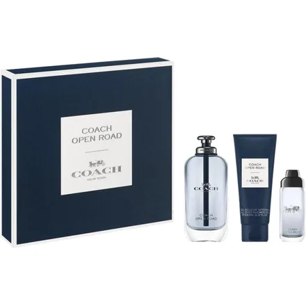York Coach Road Masculino Eau Toilette Plus Shower Gel 100ml 15ml