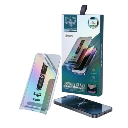 Pelicula Antiespias Covers Privacy Glass iPhone 16 Pro Max