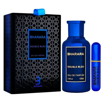 Perfume Bharara Double Bleu Eau Parfum Masculino 100ml