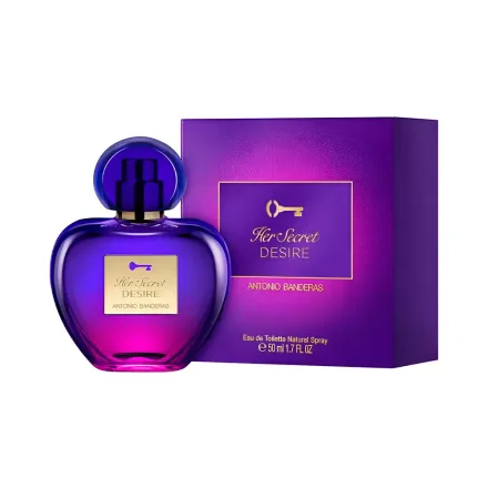 Perfume Femenino Antonio Banderas Her Secret Desire Edt 50ml