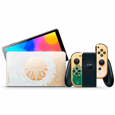 Nintendo Switch Oled Zelda Heg Kdaaa Usa 64GB