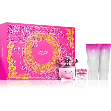 Genni Versace Bright Absolut Eau Parfum Plus Shower Gel Body Lotion 100ml 5ml 90ml