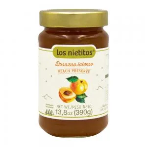 Geleia Gluten Pessego Los Nietitos 390g