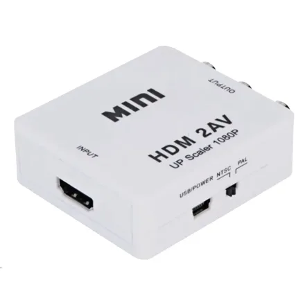 Adaptador Mini Hdmi 2 Vga Audio