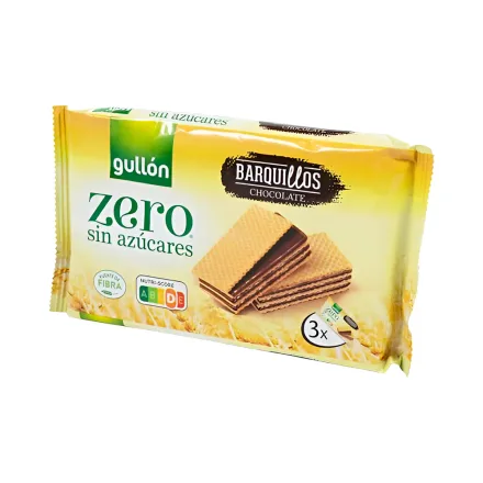 Galletitas Gullon Wafer Chocolate Sin Azucar 70g
