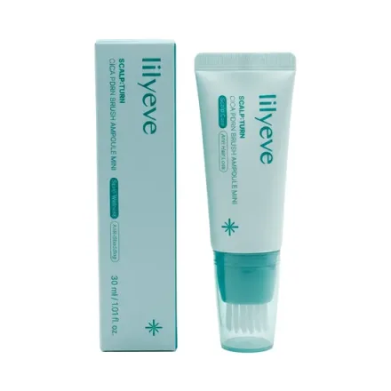 Tratamento Capilar Lilyeve Scalp Turn Cica Pdrn Brush Mini Ampoule 30ml