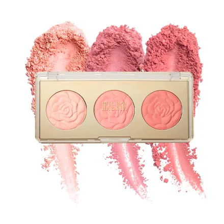 Rubor Milani Blush Trio Palette 01 Flowers Of Love