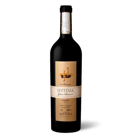 Vino Septima Gran Reserva 10 Barricas Malbec 750ml