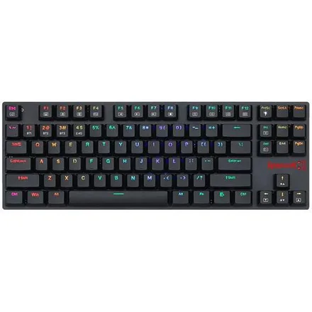 Teclado Gamer Mecanico Redragon K607P-KBS Aps Pro Wireless / RGB / Blue / Ingles – Preto