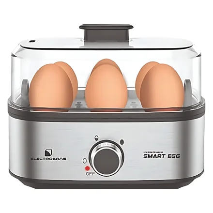 Maquina Cozinhar Ovos Electrobras Esmart Egg Ebeg 06 300 Watts Ate 6 220 50