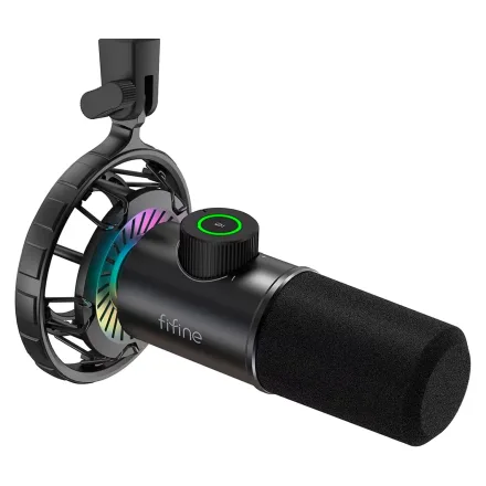 Microfone Dinamico Fifine K658 Rgb