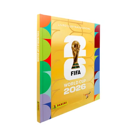 Album Figuritas Tapa Dura Dorada Panini Fifa Copa Del Mundo Brasil 2026