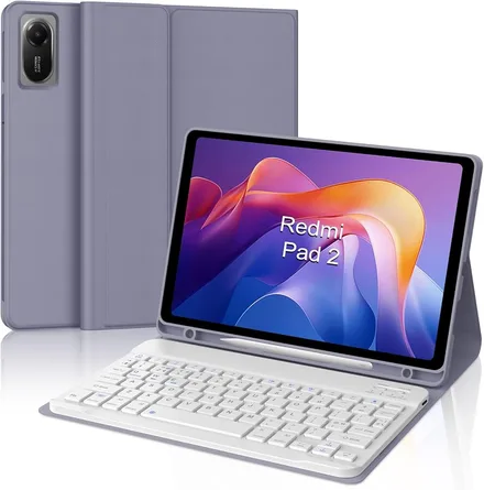 Capa Redmi Pad 2 Magnetica Teclado Colores Varios