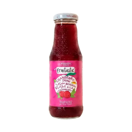 Bebida Arandanos Kassatly Chtaura Fruitastic Cranberry 250ml