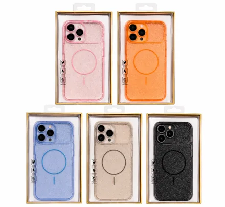 Capa Collection iPhone 15 Pro Con Brillo Varios Colores