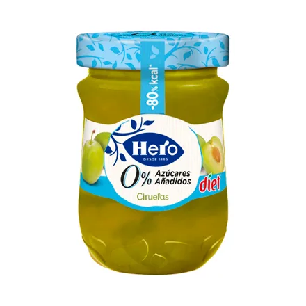 Mermelada Hero Diet Ciruela 280 Gr