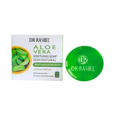 Jabon Dr Rashel Aloe Vera Soothing Skin Moisturizes Protects 100 Gr