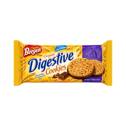Galletitas Bergen Digest Milk Choco 175g