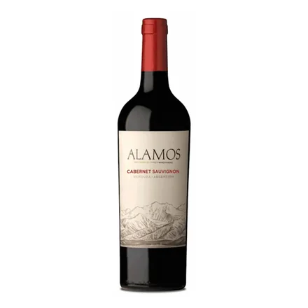 Vino Argentino Tinto Alamos Cabernet Sauvignon 750ml