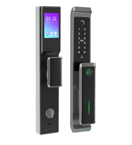 FECHADURA DIGITAL S933MAX BT TTLOCK/SENHA/CARTÃO/CHAVE PRETO