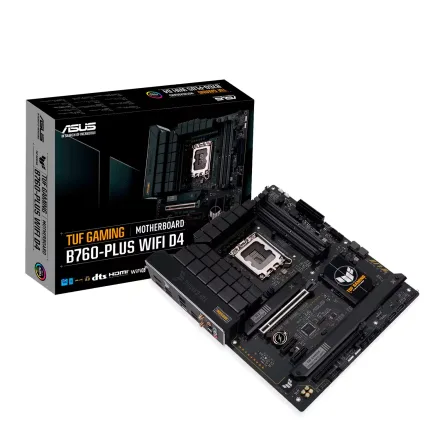 Placa Mae Tuf Gaming B760 Plus D4 Socket Lga 1700 Chipset Ddr 4 Atx