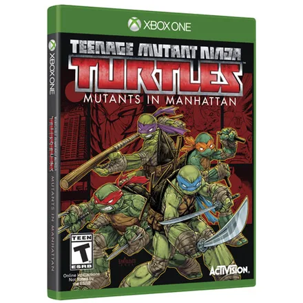 JOGO XBOX ONE TURTLE TEENAGE MUTANTS IN MANHATAN