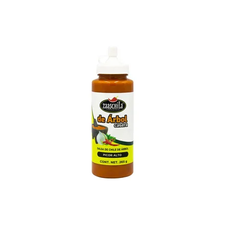 Salsa Chile Arbol Casera Zaaschila 265g